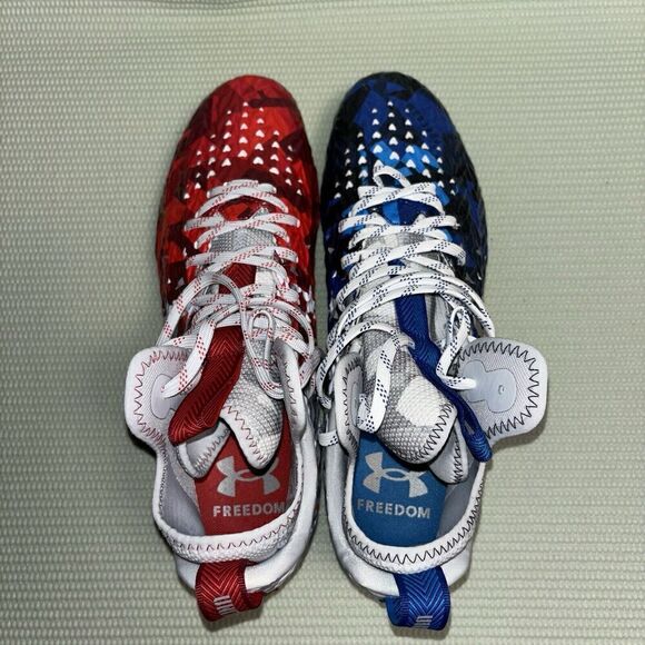 Under Armour UA Spotlight Clone MC LE USA Football Cleats Men Size 13 3026335100 - Picture 8 of 9